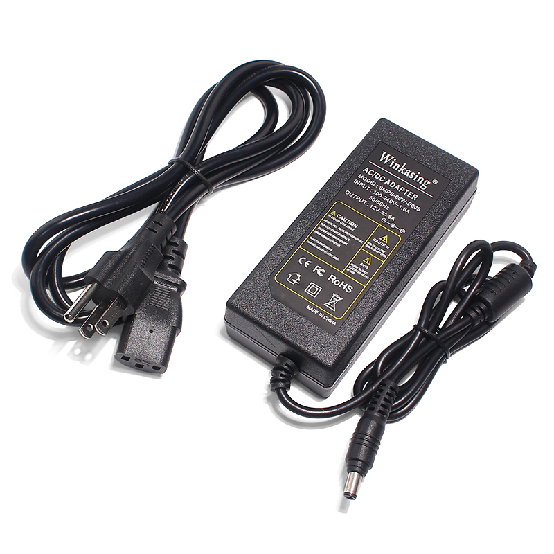 AC/DC 12V5A Power Adapter