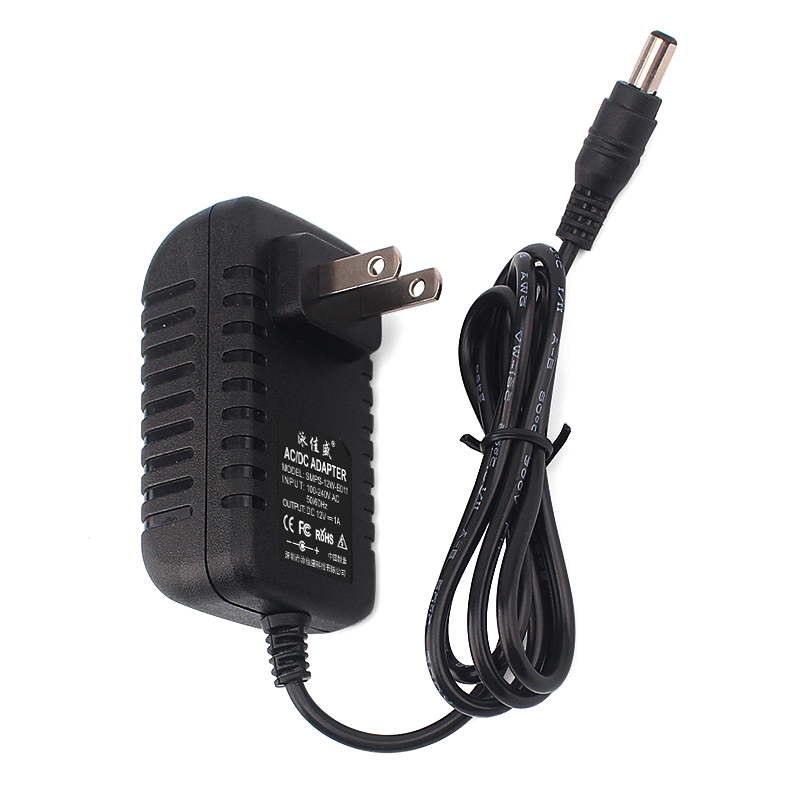 AC/DC 12V1A Power Adapter